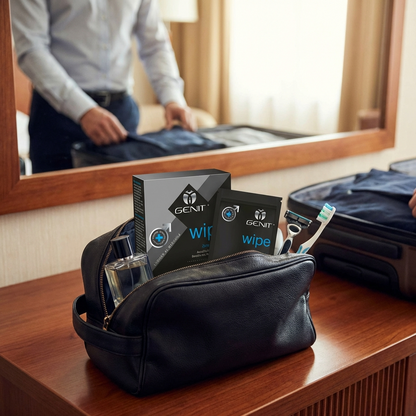 GenitWipe - Intim-Feuchttücher für unterwegs